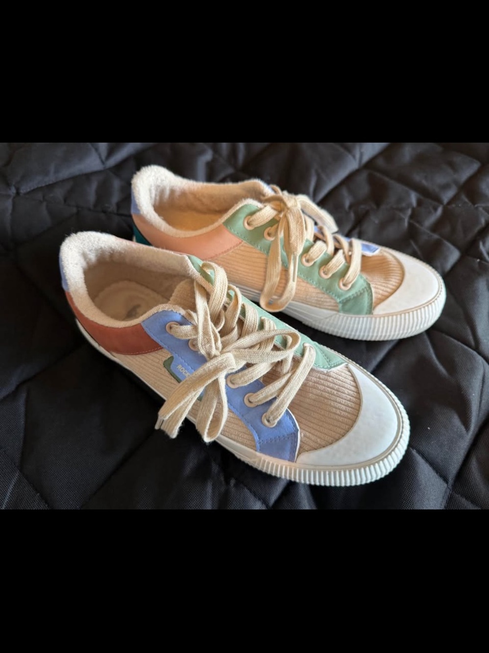 Rocket Dog Pastel Multi-Color Canvas Sneakers